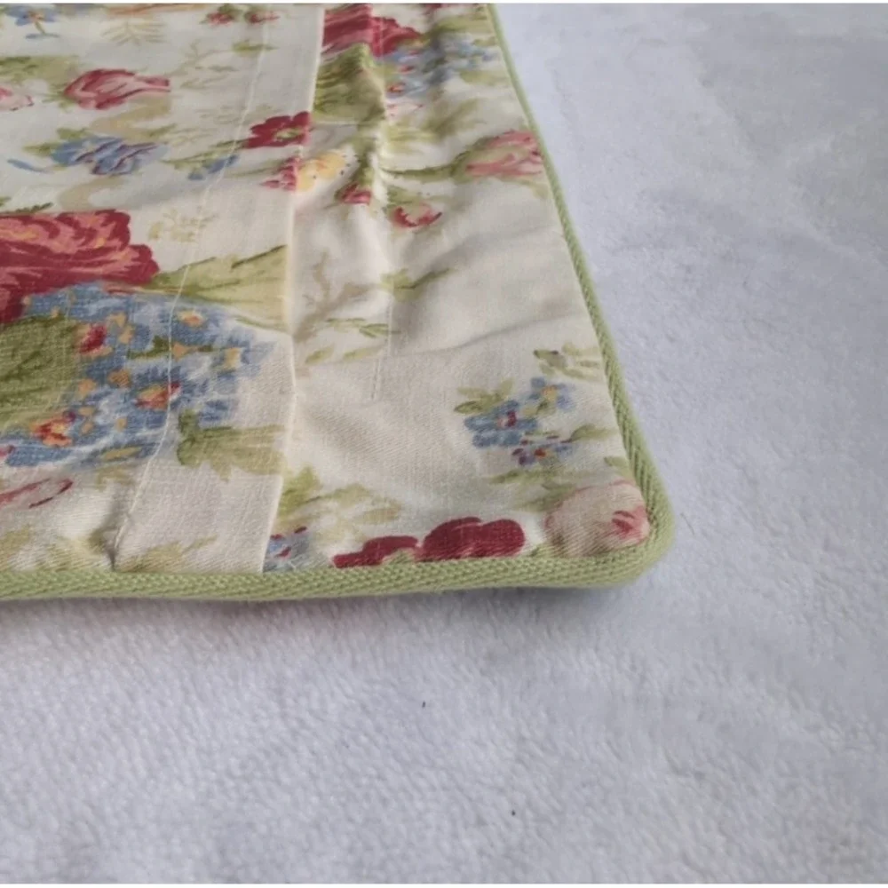 Ralph Lauren Chaps Constance Garden Queen Set Comforter 2 Shams Floral Vintage